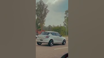 white 🤍 Swift full modefied with alloy#car #shorts #reels #trend ##swift #love #op #music #next