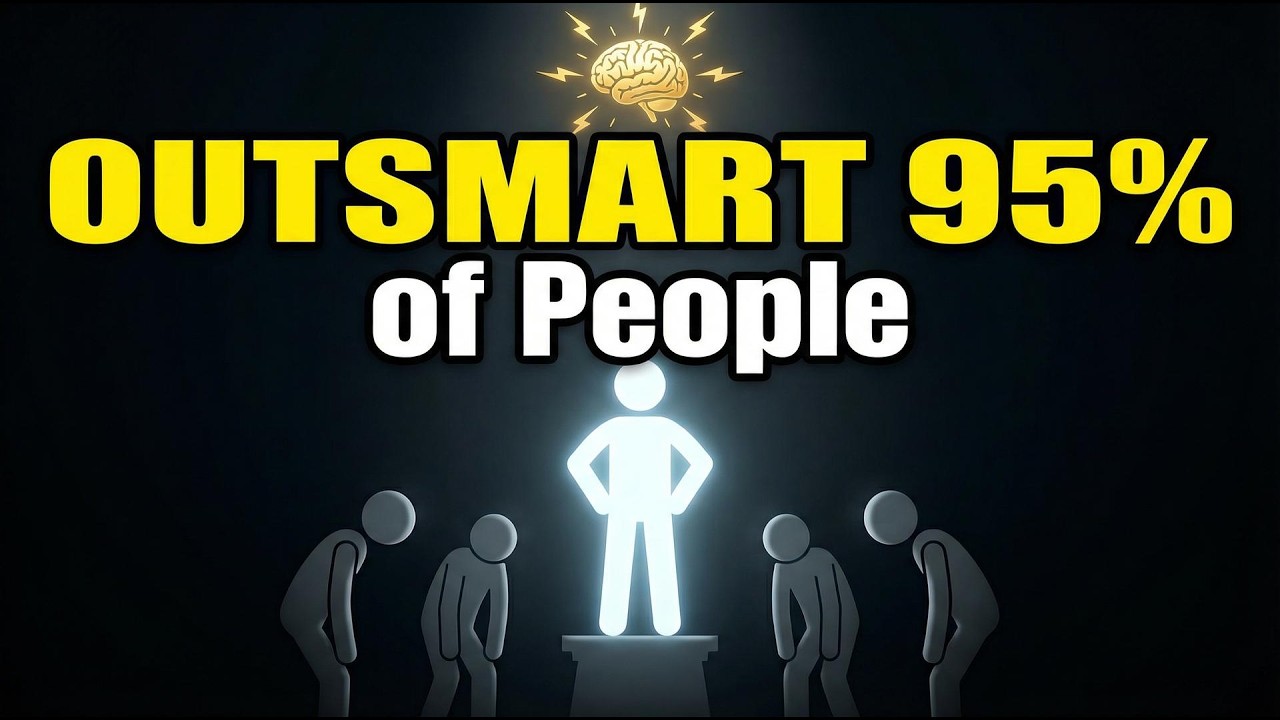 Watch This For 4 Minutes And You'll Outsmart 95% of The People ( it's that easy).