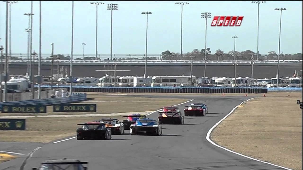 [HD] Juan Pablo Montoya vs. Memo Rojas - Daytona Rolex 24 2011