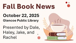 Fall Book News