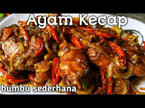 Ayam kecap sederhana