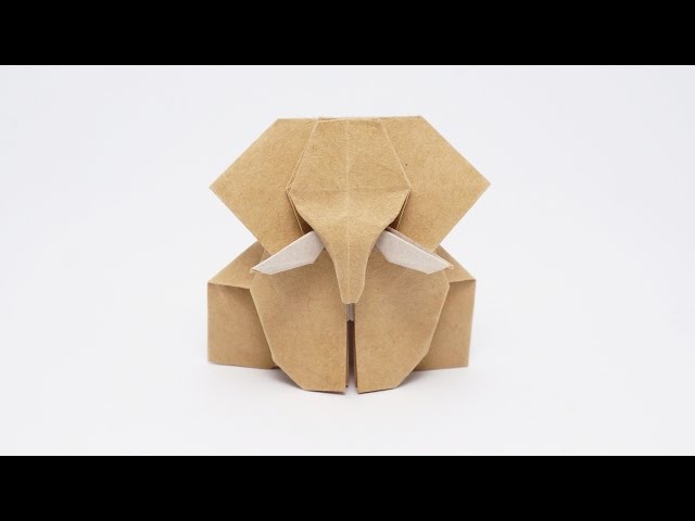 ORIGAMI ELEPHANT (Jo Nakashima) - YouTube
