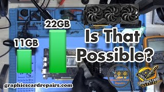 Asus Strix RTX 2080 Ti Memory Upgrade from 11GB to 22GB