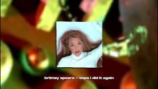 britney spears - oops i did it again (edit audio)