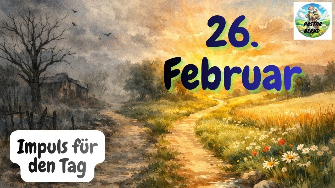 Impuls für den Tag - 26. Februar 2026 – Pastor Bernd