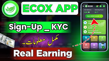 ECOX Mining App Account kaise Banaye | ECOX Network KYC Process | ECOX Earning App 2025