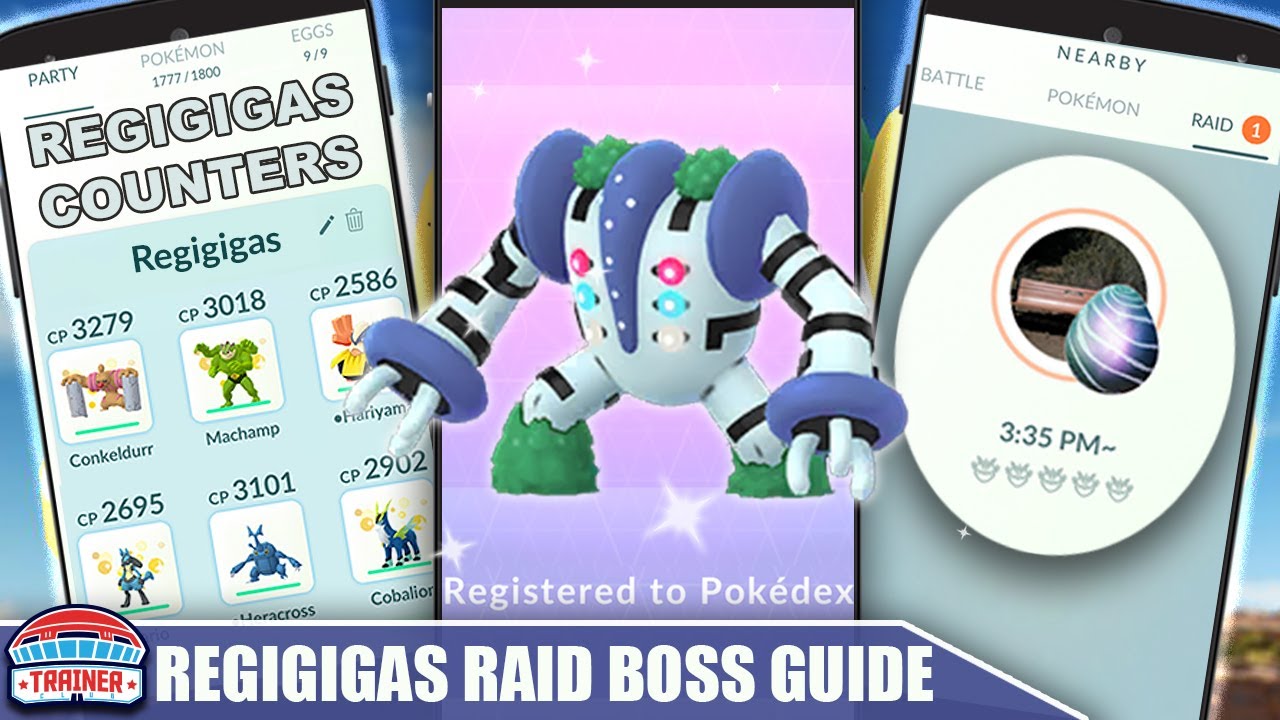 Shiny Regigigas Is Now Live In Pokémon GO Raids
