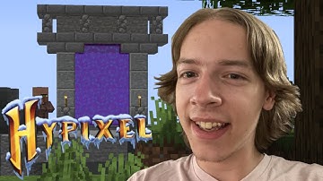 Trying HYPIXEL SKYBLOCK for the FIRST TIME EVER LIVE!