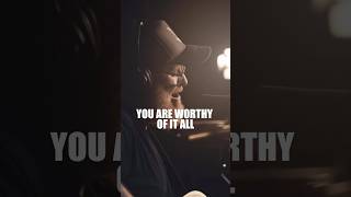 Jesus is WORTHY OF IT ALL #jesus #music #worship #christian #singer #piano #acoustic #gospel