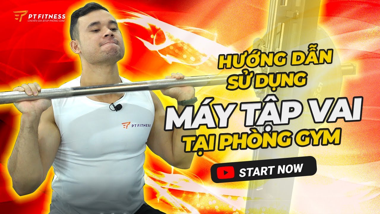 Cách sử dụng MÁY TẬP VAI trong phòng gym ĐƠN GIẢN - HIỆU QUẢ - YouTube