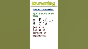 Ratio And Proportion | Ratio Proportion math | #shorts #ssc
