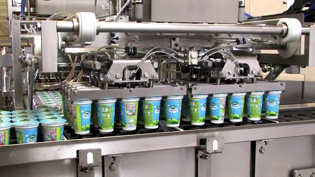 Waldner DOSOMAT Filling & Sealing Yogurt in Cups