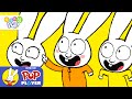 Baby Rabbits Hide and Seek! 🍼 Simon Season 2 | Cartoons for Kids | Tiny Pop