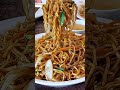 Delicious Veggie Chow Mein ready to serve! Stir-fried noodles with fresh vegetables in savory sauce