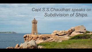 Subdivision of Ships