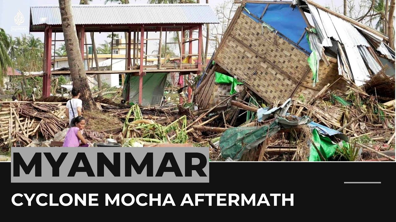 آثار إعصار موكا: أضرار لحقت بمخيمات لاجئي الروهينغيا