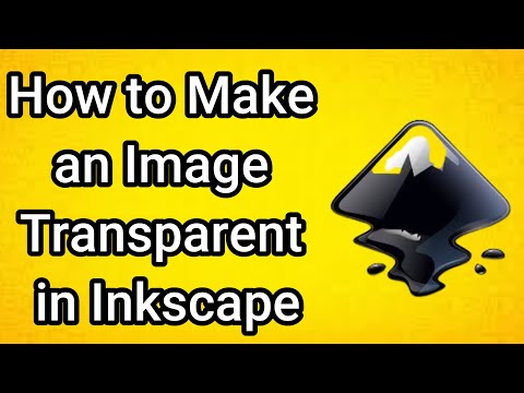 How to Make an Image Transparent in Inkscape