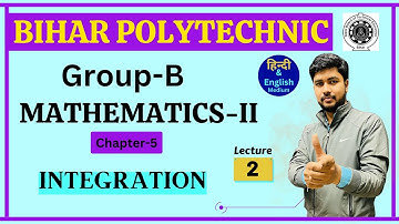 Mathematics 2 chapter 5 Bihar Polytechnic | Applied Mathematics-2, Chapter-5 Lec-5