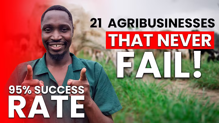 Agribusinesses that Never Fail? 21 AgriBusinesses with Amazingly Low Failure Rates to start in 2024