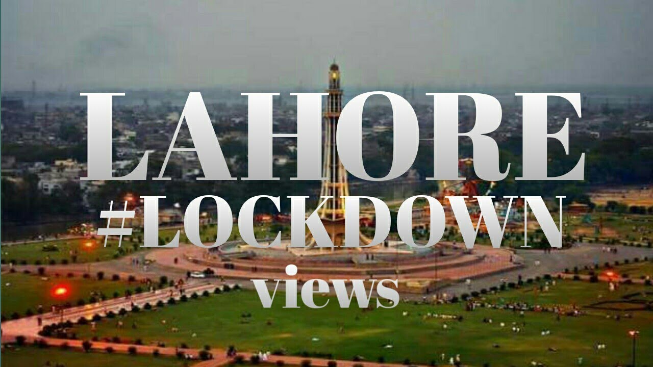 Saqib jutt | LAHORE CORONAVIRUS LOCKDOWN | DRONE FOOTAGE - 4K Ultra HD -Lahore Street View