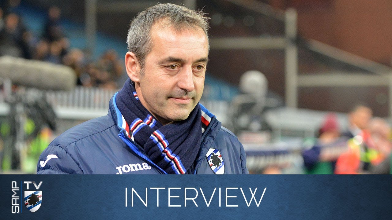 Sampdoria-Roma, Giampaolo: «Orgoglioso dei miei ragazzi» marassi partita oggi