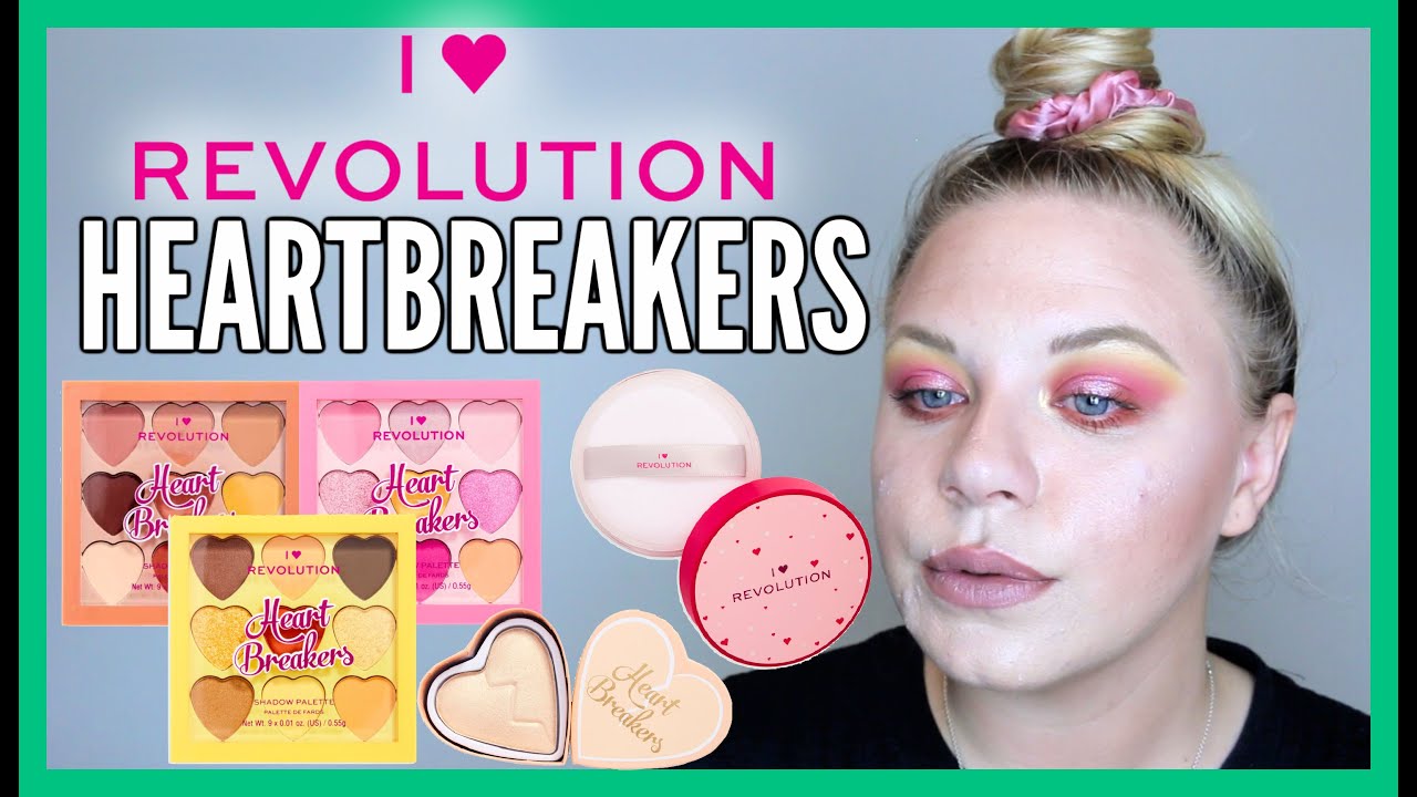 Make-up Revolution Heartbreakers Lidschatten-Palette 'Courage' – 9 Farben Für Mutige Looks