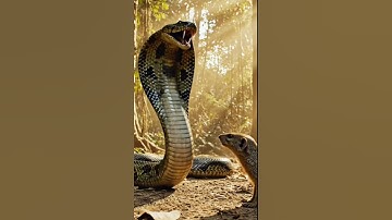 Snake and Mongoose Fight😱🤯 #snake #cobra #wildlife #animals #kingcobra