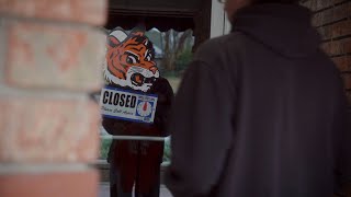 Stripes - Gray Opens The Clemson Store