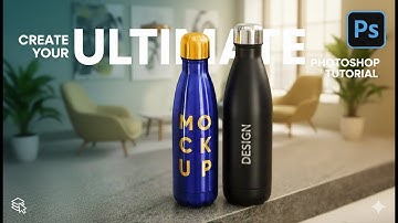 Easily Create Realistic Mockup in Photoshop | Mockup Design Photoshop Tutorial