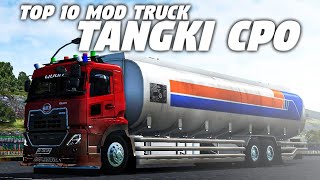 TOP 10 MOD TRUCK TANGKI CPO | MOD BUSSID