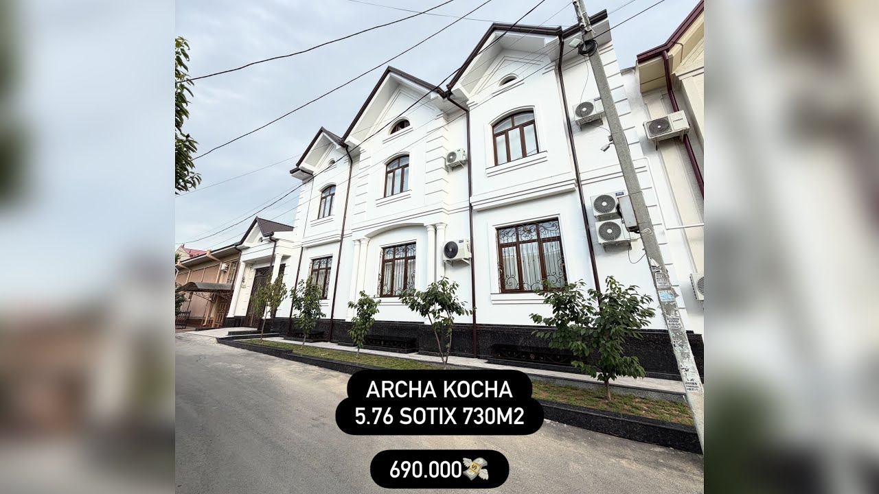 Toshkent shahrida Xaqiqiy Qasr Uy 5.76 Sotix ✅