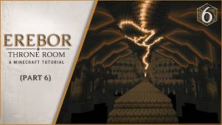 Erebor Throne Room Tutorial Minecraft | part 6