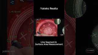 Yateks Realta Line Segment Surface Area Measurement