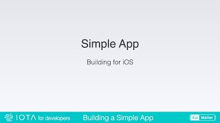 Building a Simple App for SHIMMER - finalize the iOS part