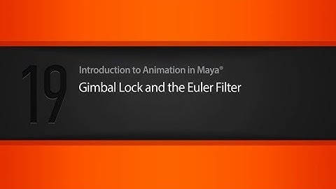 19  Gimbal Lock and the Euler Filter