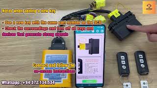 Smartfi Eco - Guide To Adding A Spare Key For Honda Motorcycles Using The 33-Pin Scu