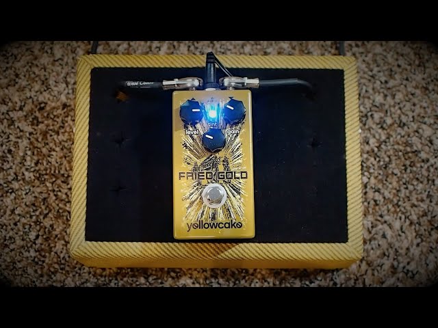 Yellowcake Pedals Fried Gold Overdrive