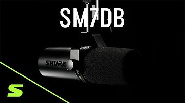 Shure SM7dB Dynamic Vocal Microphone With Built-in Preamp | An Icon Ready For The Future