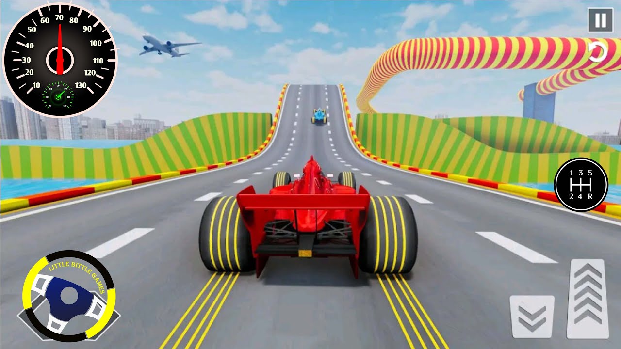 Formula Car Impossible Racing 3D - Car Mega Ramp Stunts Racer Simulator - Android Gameplay #2