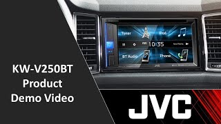 JVC KWV250BT DVD Multimedia Receiver Product Demo Video