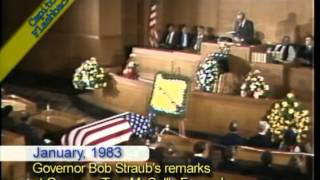 Capitol Flashback: Governor Bob Straub's Remarks at Governor Tom McCall's Funeral