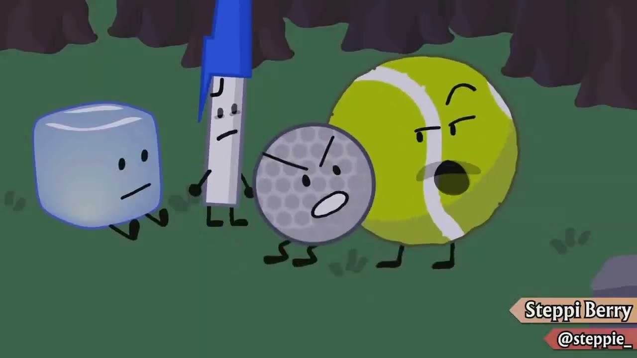 Veg Replace Tennis BFDIA 1 Re Animated By 95 People! Fan Made Rounds