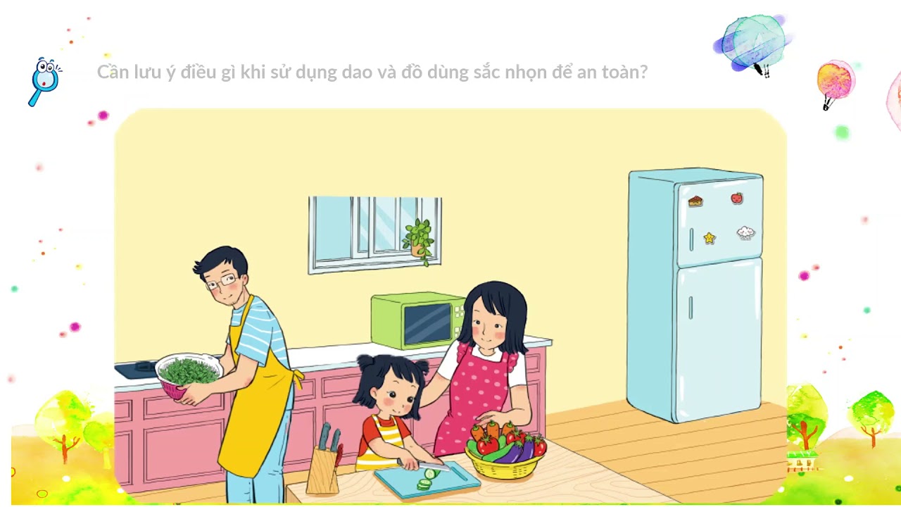 Bài 4: An toàn khi sử dụng đồ dùng trong nhà (Tiết 1)... - youtube