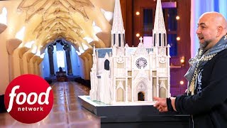 Duff Creates The Outside And The Inside Of St. Patrick's Cathedral With Cake | Buddy vs. Duff