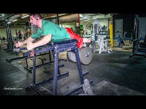Reverse Hyper with 470 lbs