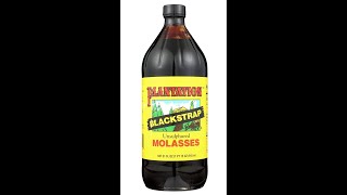 Blackstrap molasses - organic and unsulphured