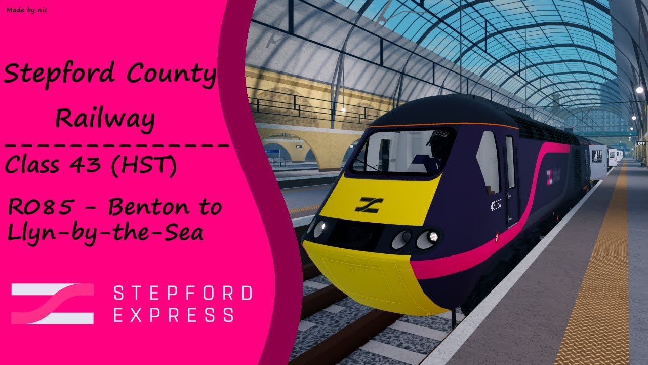 SCR Timelapse | Class 43 (HST) - Benton to Llyn-by-the-Sea