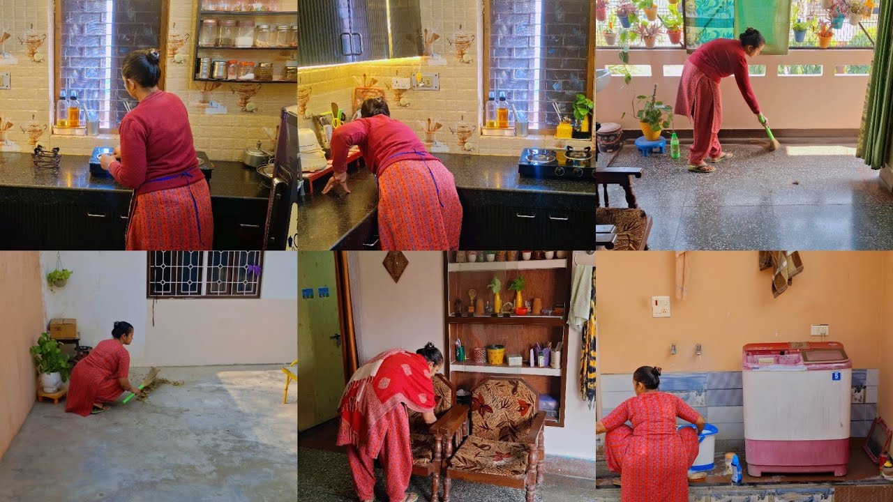 🌹 त्यौहार से पहले ऐसे चमका देती हूं घर का कोना कोना 🤷Indian Mom full house cleaning routine 🌹
