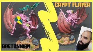 🛡️How to paint CRYPT FLAYER (Bretonnia)🛡️ // Como pintar ejercito FLESH EATERS COURTS
