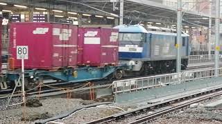 EF210 16号機牽引名古屋タ発稲沢行1250レ名古屋通過